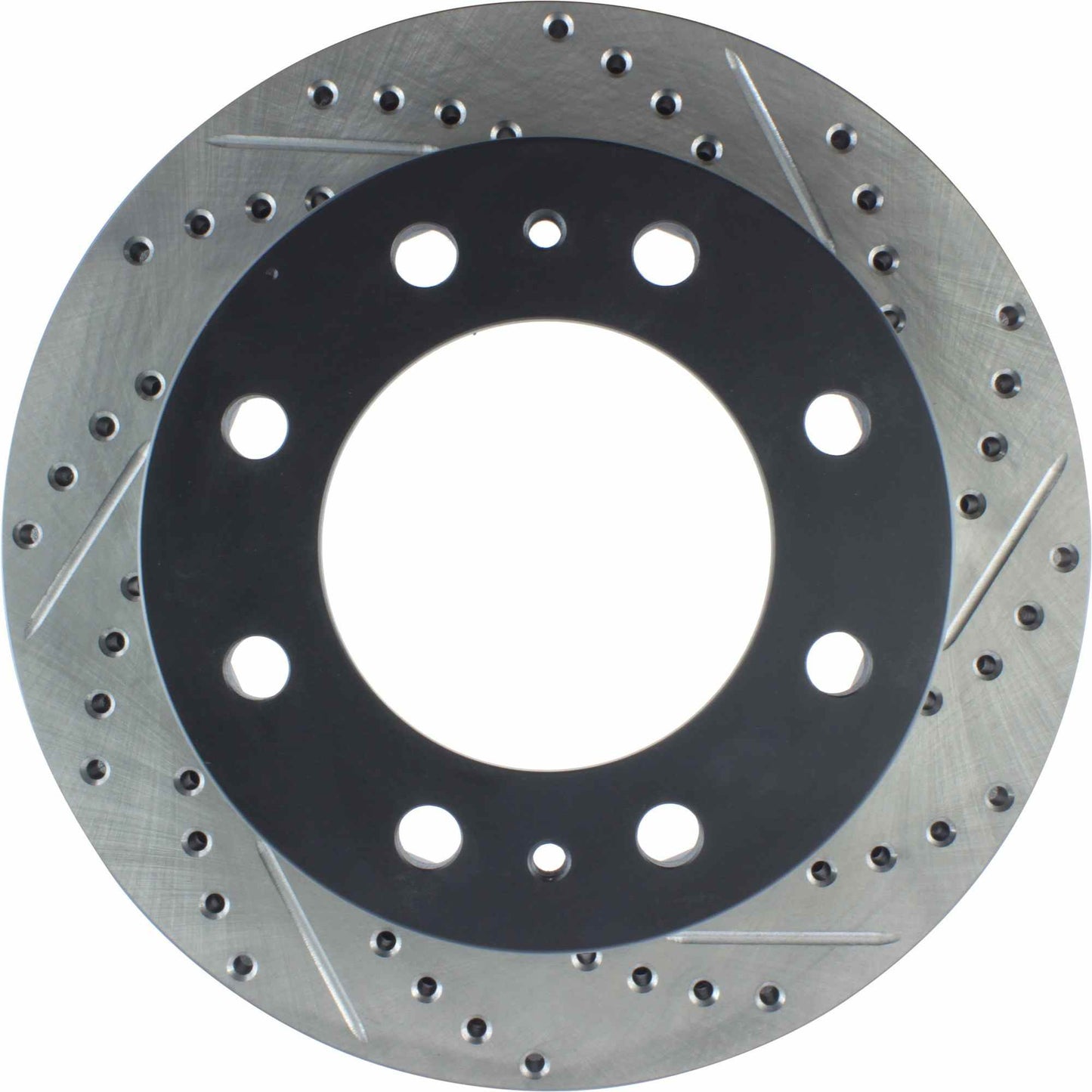 StopTech 01-09 Chevrolet Silverado 2500HD 3500 Front Left Slotted & Drilled Cryo Rotor 127.66059CL