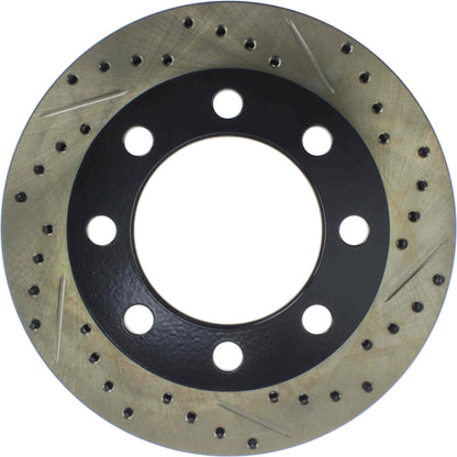 StopTech Slotted & Drilled Sport Brake Rotor 127.67024L