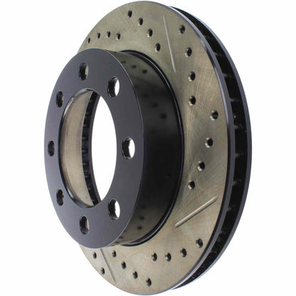 StopTech Slotted & Drilled Sport Brake Rotor 127.67024L