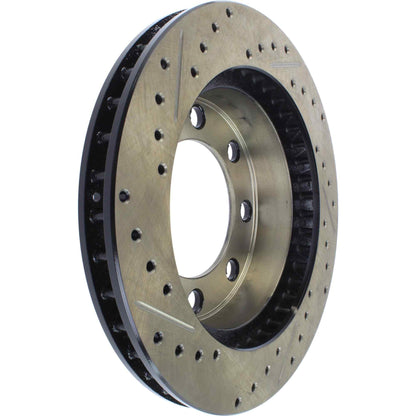 StopTech Slotted & Drilled Sport Brake Rotor 127.67024L