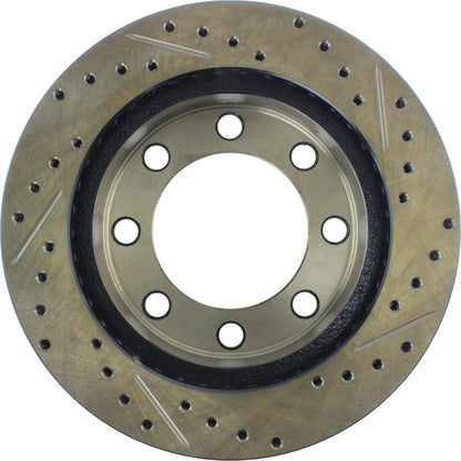 StopTech Slotted & Drilled Sport Brake Rotor 127.67024R
