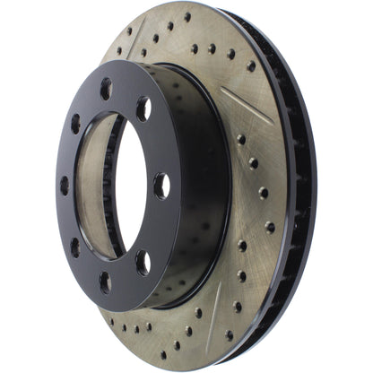 StopTech Slotted & Drilled Sport Brake Rotor 127.67024R
