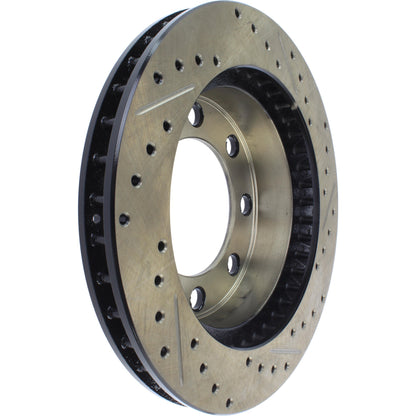 StopTech Slotted & Drilled Sport Brake Rotor 127.67024R