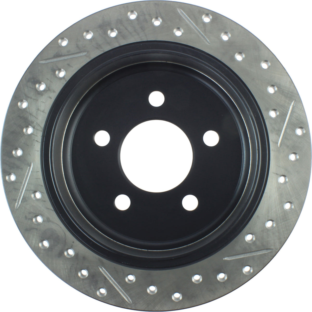 StopTech Sport Cryo Drilled/Slotted Brake Rotor; Rear Right