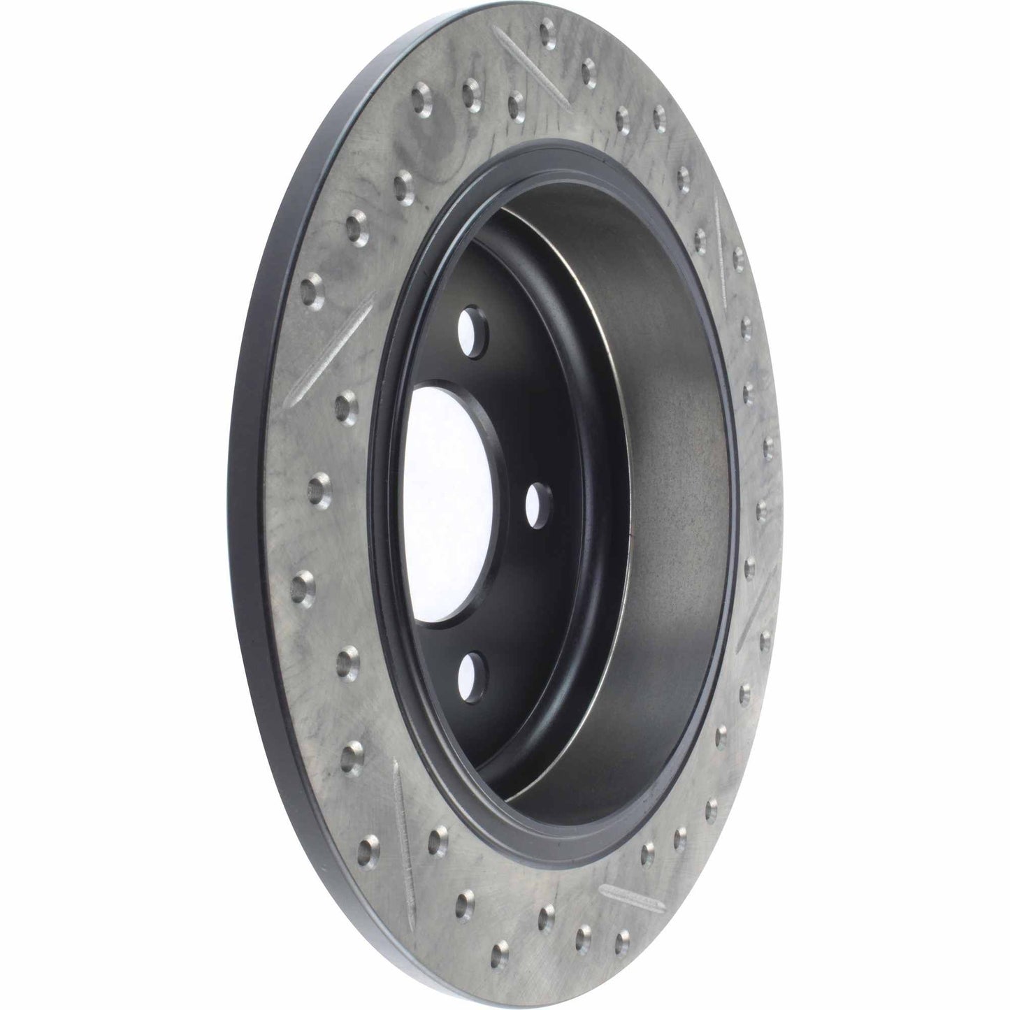 StopTech Sport Cryo Drilled/Slotted Brake Rotor; Rear Right