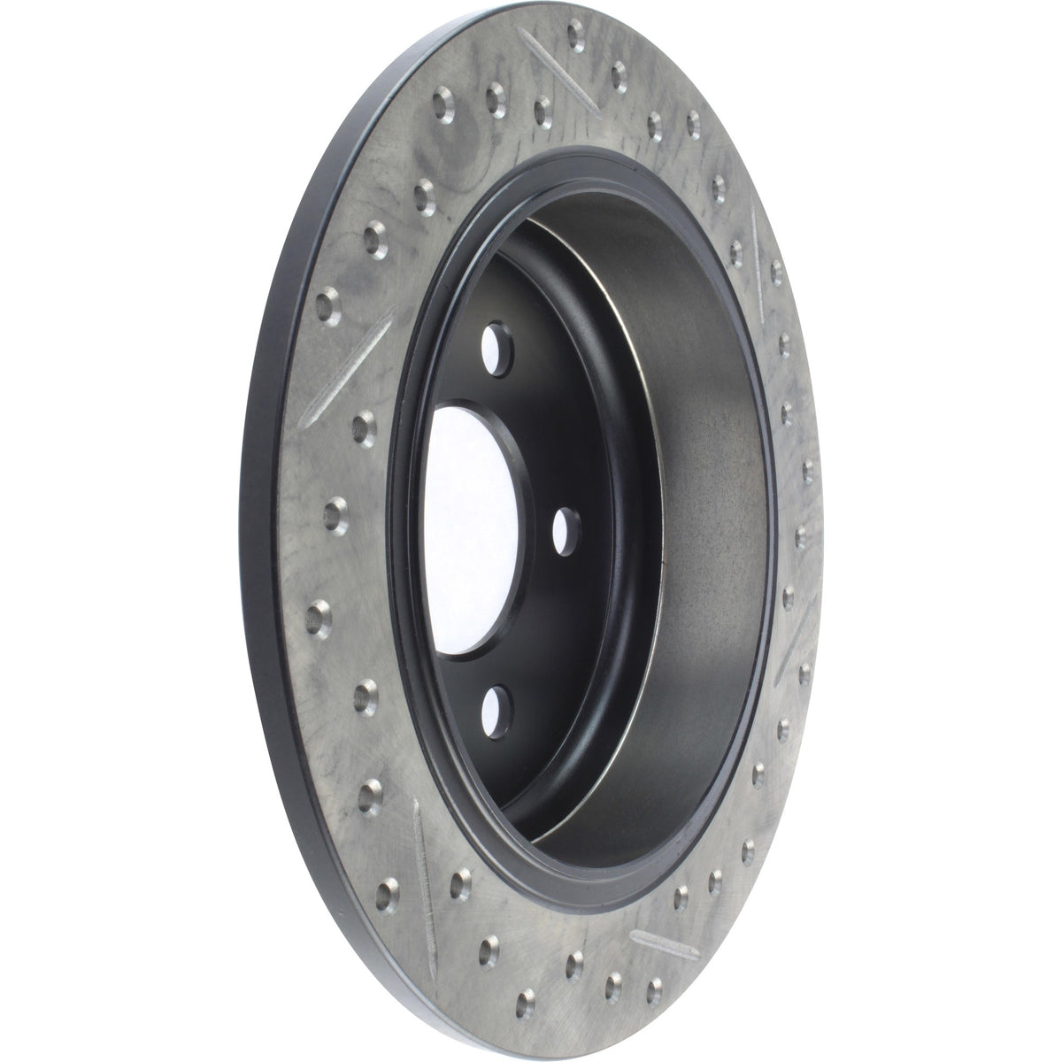 StopTech Sport Cryo Drilled/Slotted Brake Rotor; Rear Right