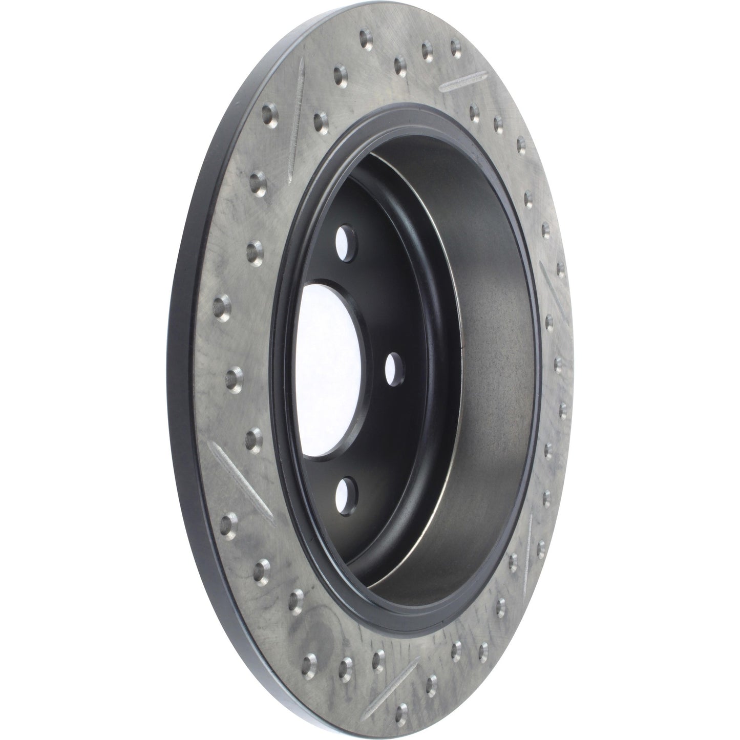 StopTech Sport Drilled/Slotted Brake Rotor; Rear Left