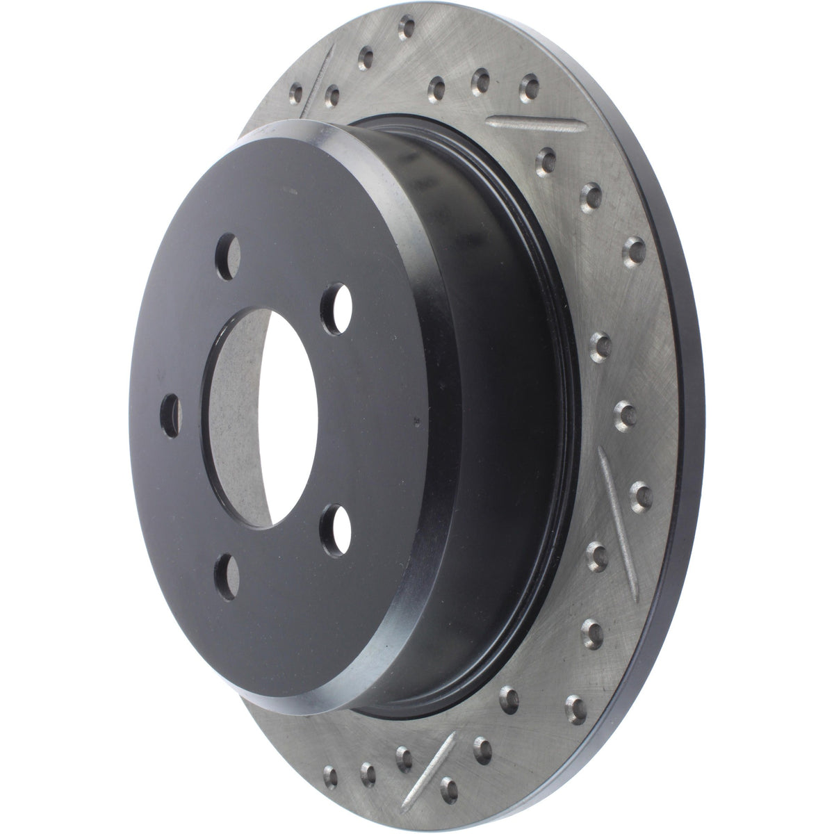 StopTech Sport Drilled/Slotted Brake Rotor; Rear Right