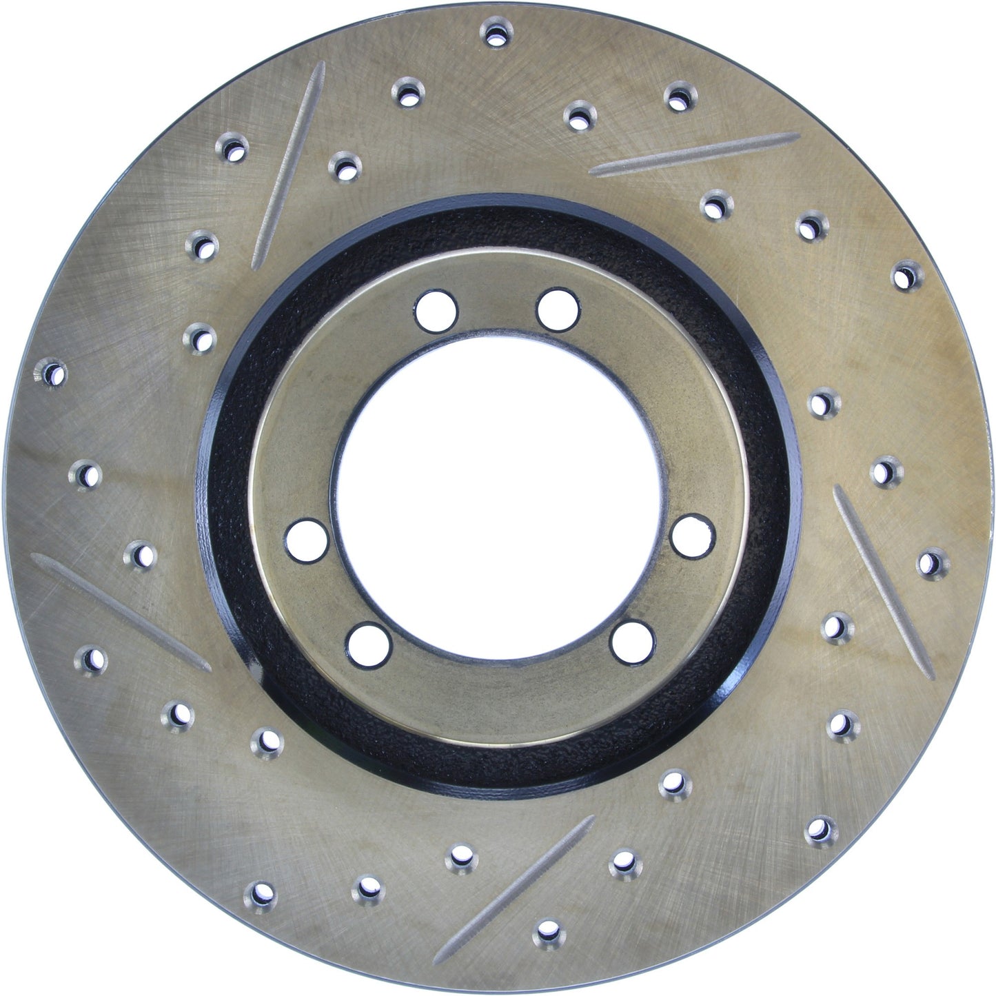 StopTech Sport Cryo Drilled/Slotted Brake Rotor;Front And Rear Left