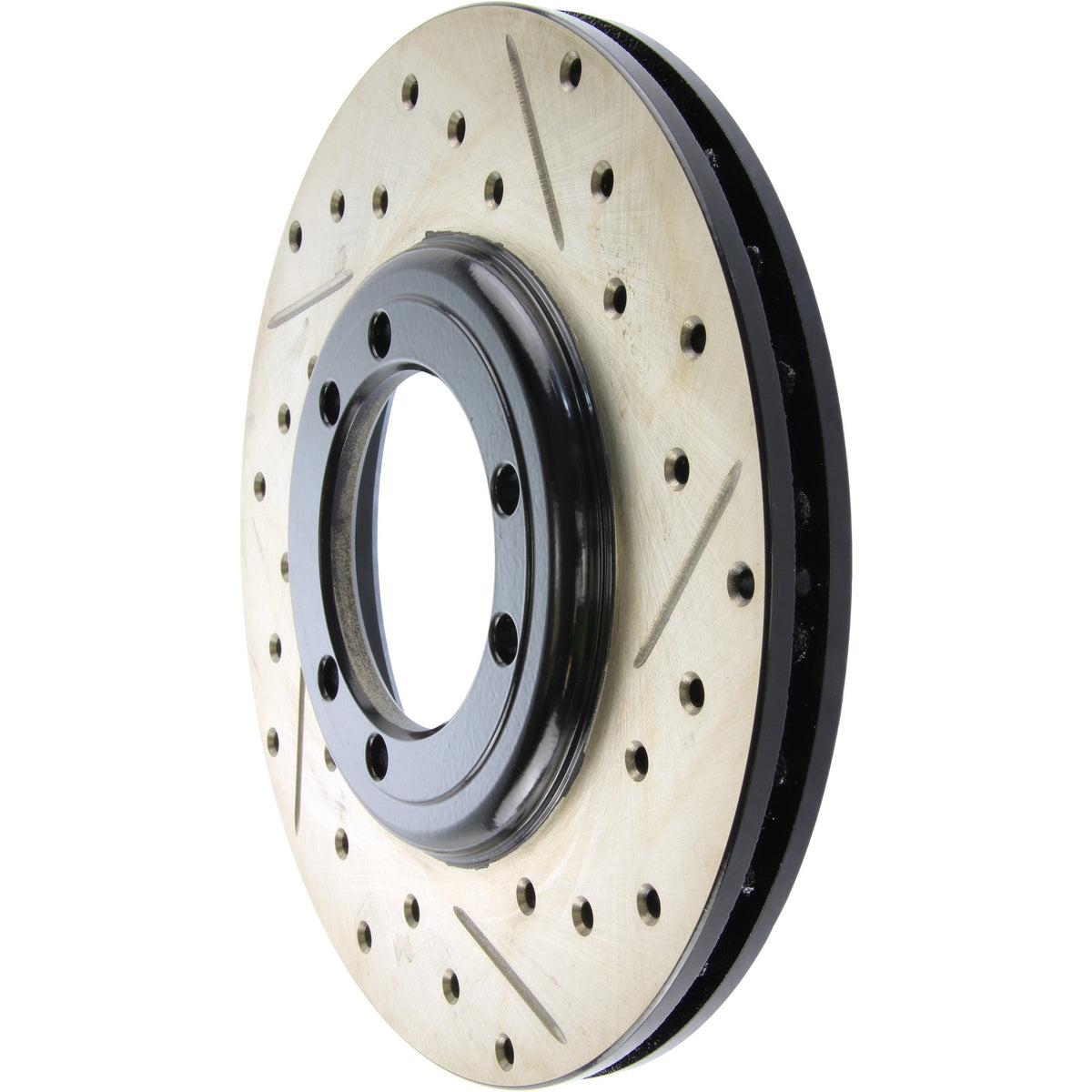 StopTech Sport Cryo Drilled/Slotted Brake Rotor;Front And Rear Left