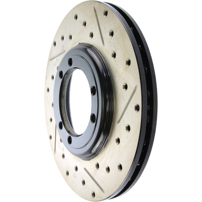 StopTech Sport Cryo Drilled/Slotted Brake Rotor;Front And Rear Left