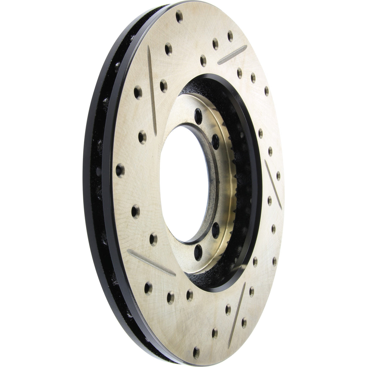 StopTech Sport Cryo Drilled/Slotted Brake Rotor;Front And Rear Left