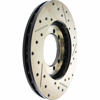 StopTech Slotted & Drilled Sport Brake Rotor 127.67033R