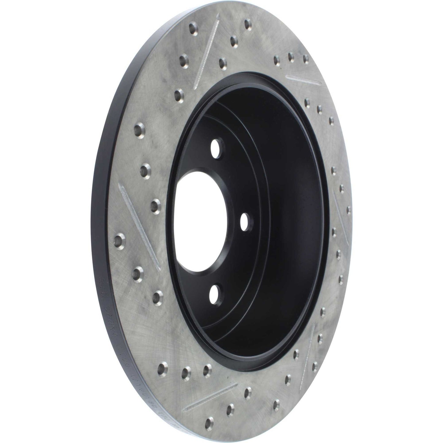 StopTech Sport Drilled/Slotted Brake Rotor; Rear Left