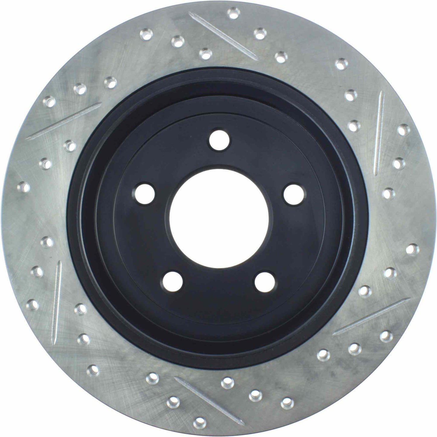 StopTech Sport Drilled/Slotted Brake Rotor; Rear Right