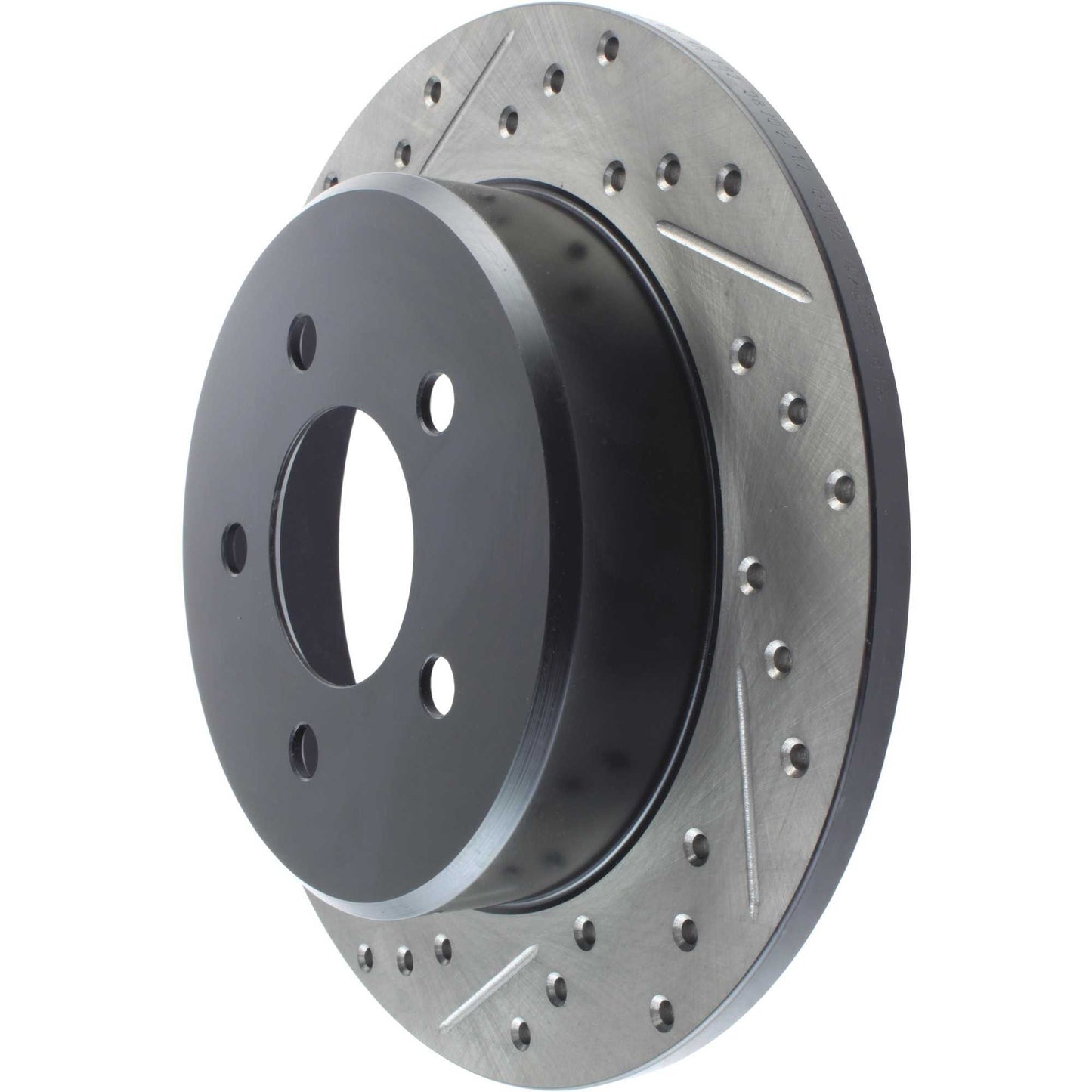 StopTech Sport Drilled/Slotted Brake Rotor; Rear Right
