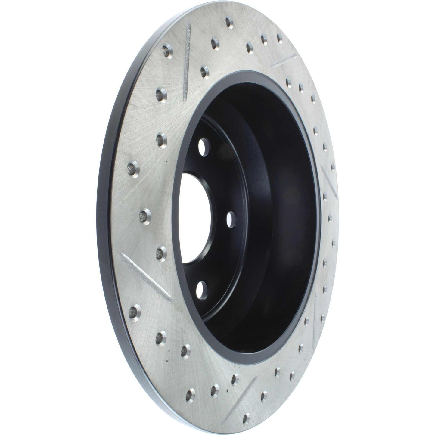 StopTech Sport Drilled/Slotted Brake Rotor; Rear Left