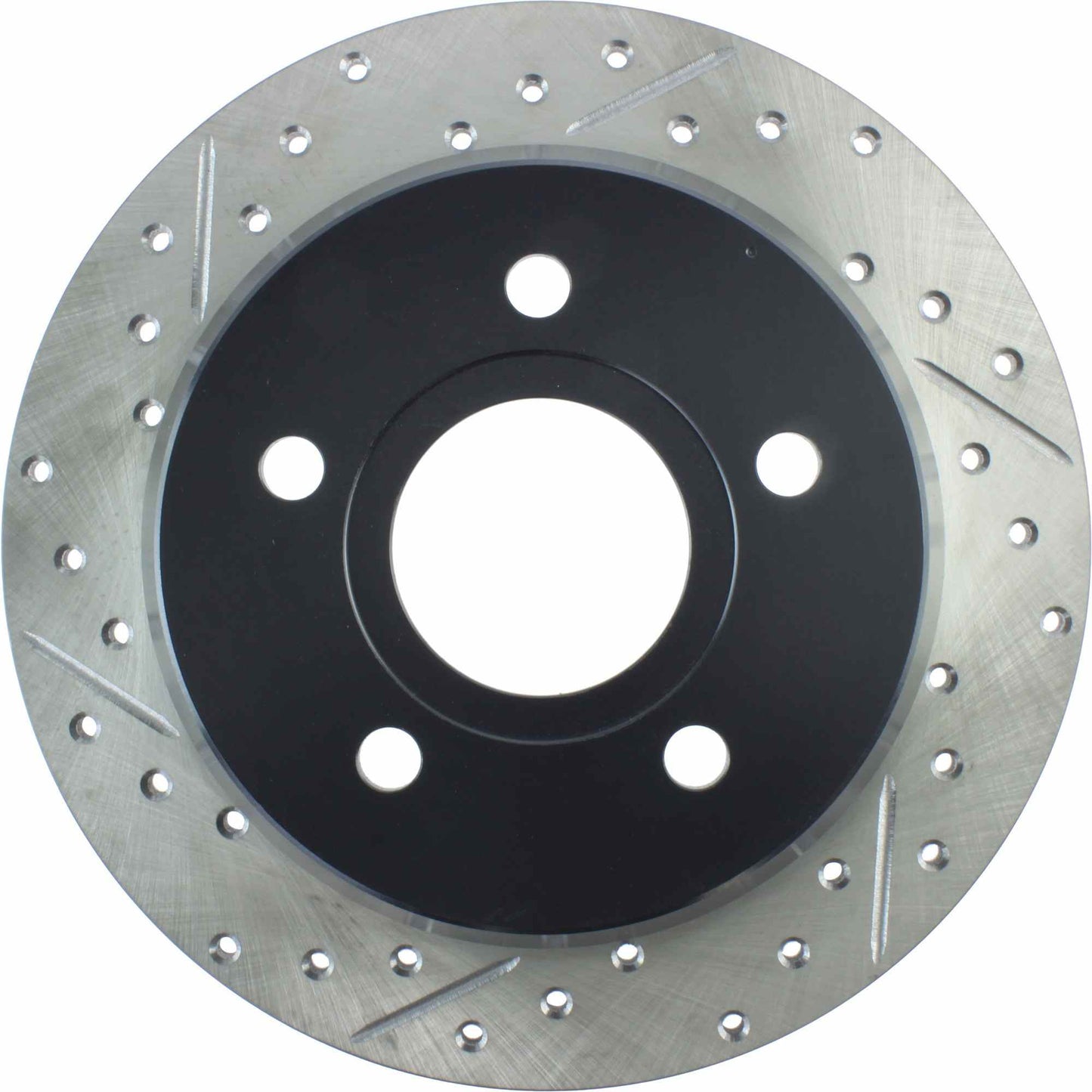 StopTech Sport Drilled/Slotted Brake Rotor; Rear Right