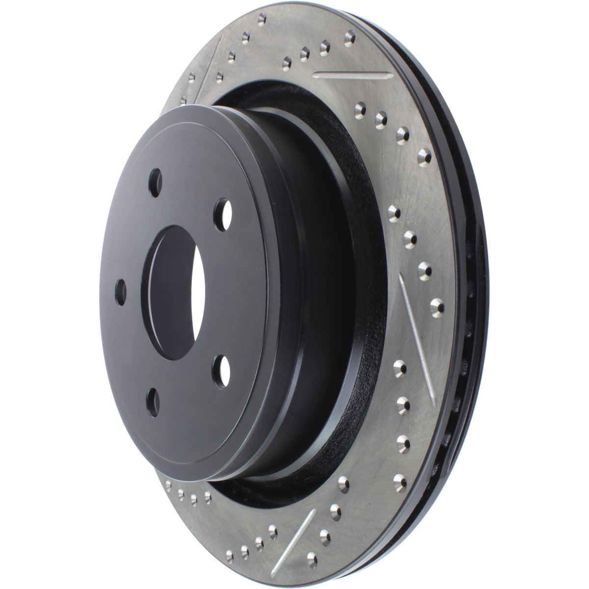 StopTech Sport Drilled/Slotted Brake Rotor; Rear Right