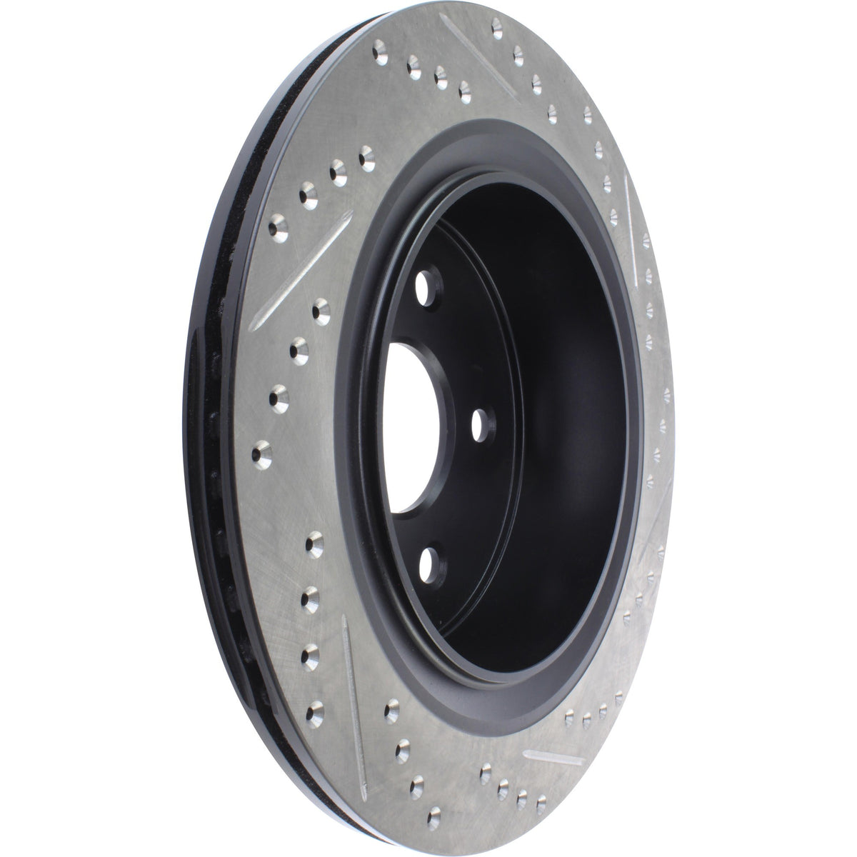 StopTech Sport Drilled/Slotted Brake Rotor; Rear Right