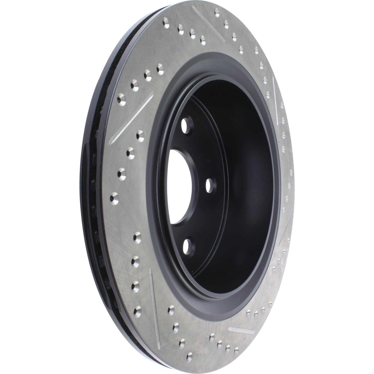 StopTech Sport Drilled/Slotted Brake Rotor; Rear Right