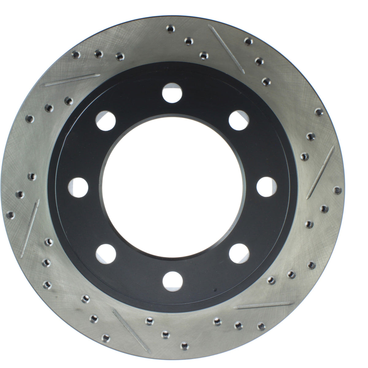 StopTech Sport Drilled/Slotted Brake Rotor; Rear Left