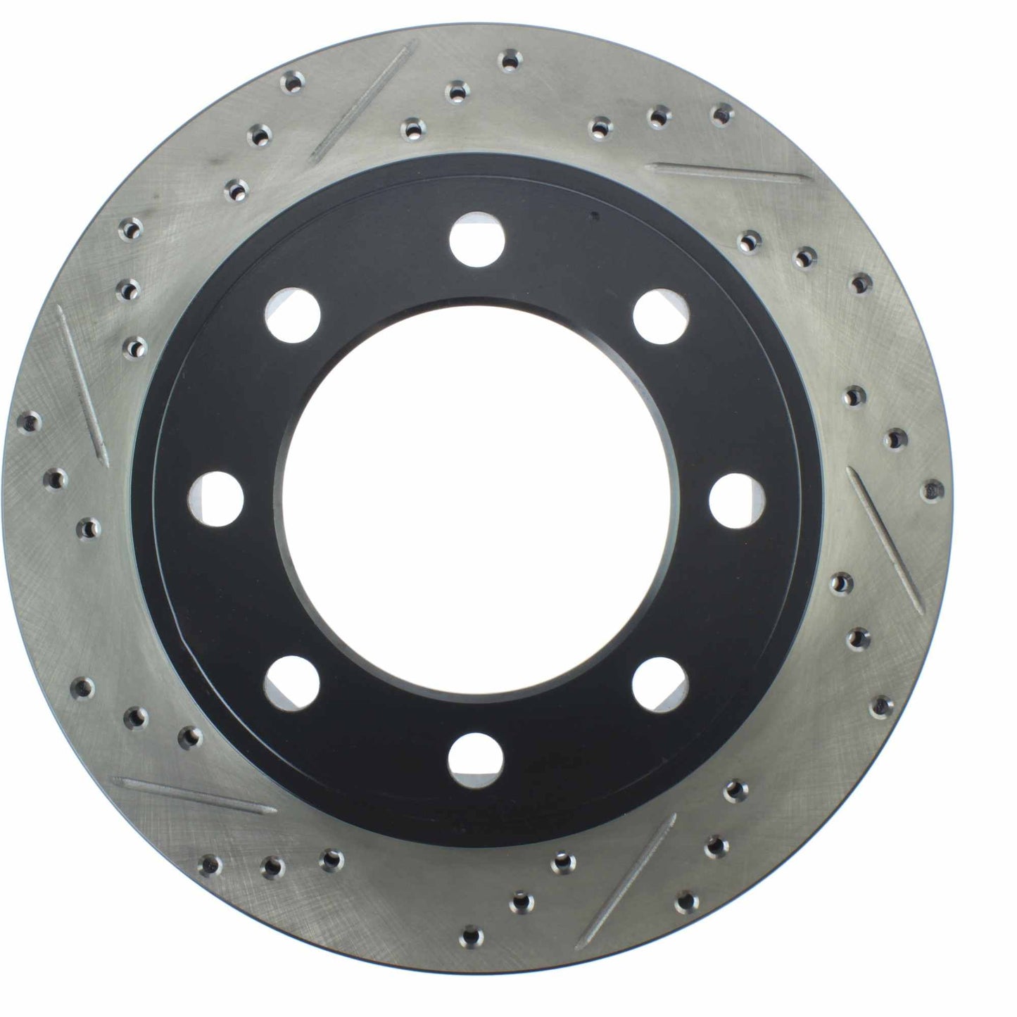 StopTech Sport Drilled/Slotted Brake Rotor; Rear Right
