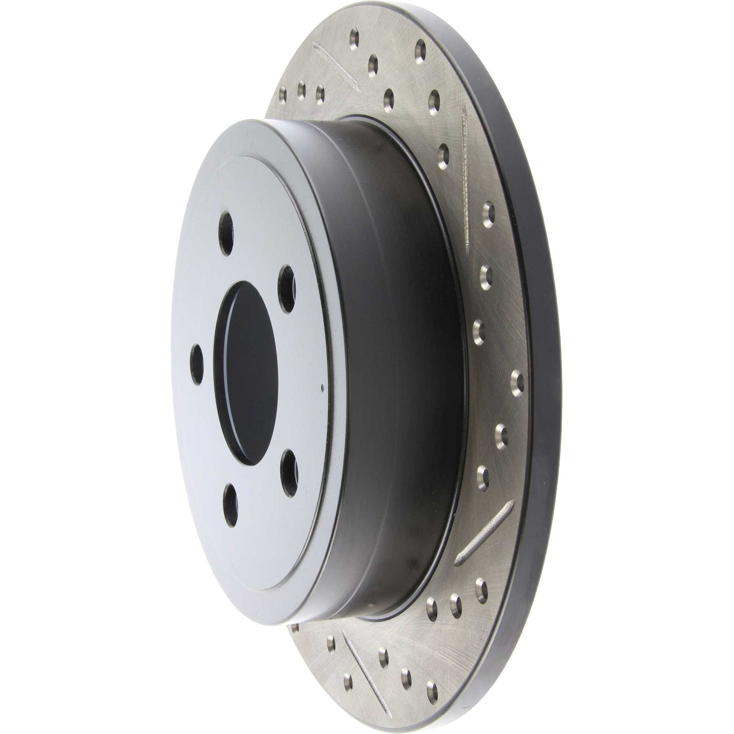 StopTech Sport Drilled/Slotted Brake Rotor; Rear Left