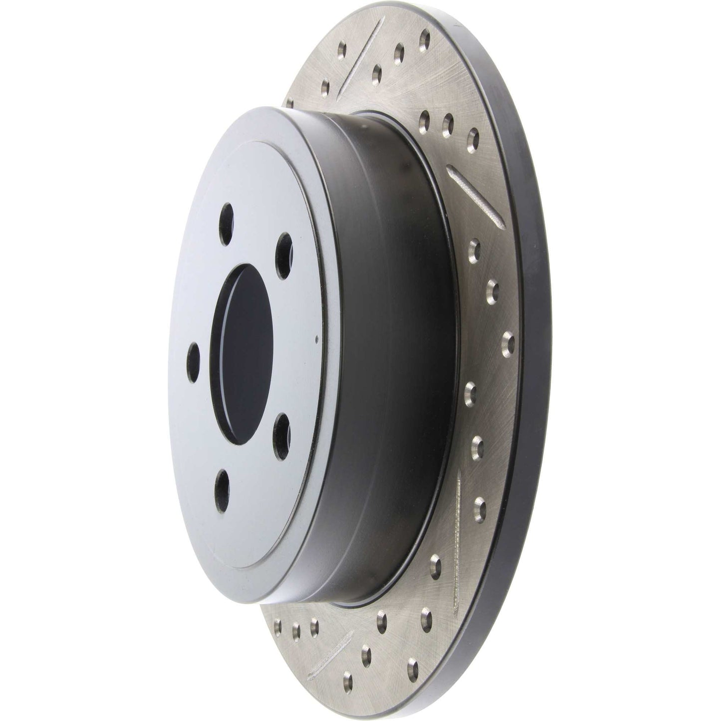 StopTech Sport Drilled/Slotted Brake Rotor; Rear Right