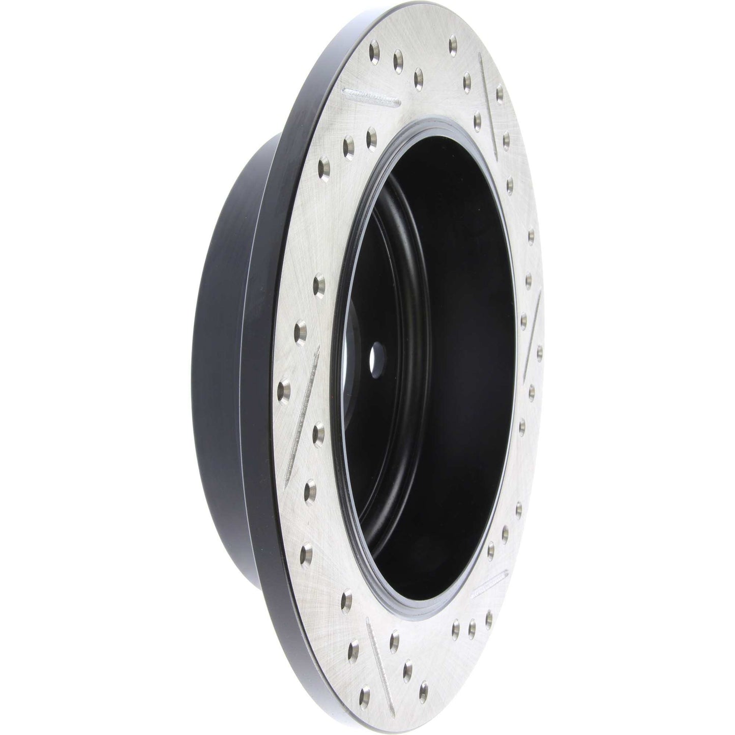 StopTech Sport Drilled/Slotted Brake Rotor; Rear Right