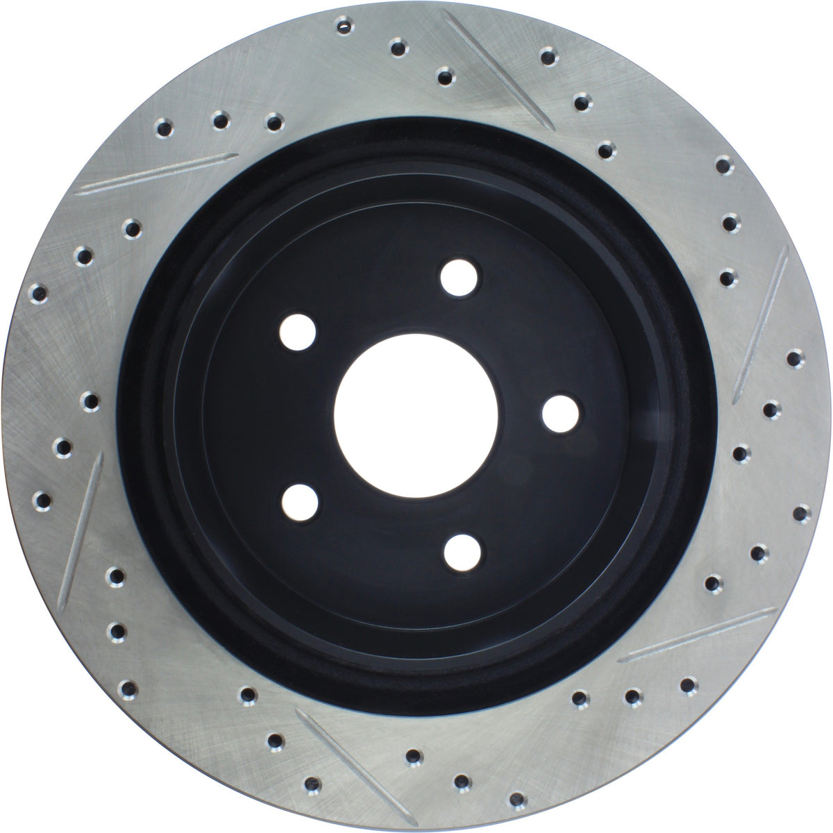 StopTech Sport Cryo Drilled/Slotted Brake Rotor; Rear Right