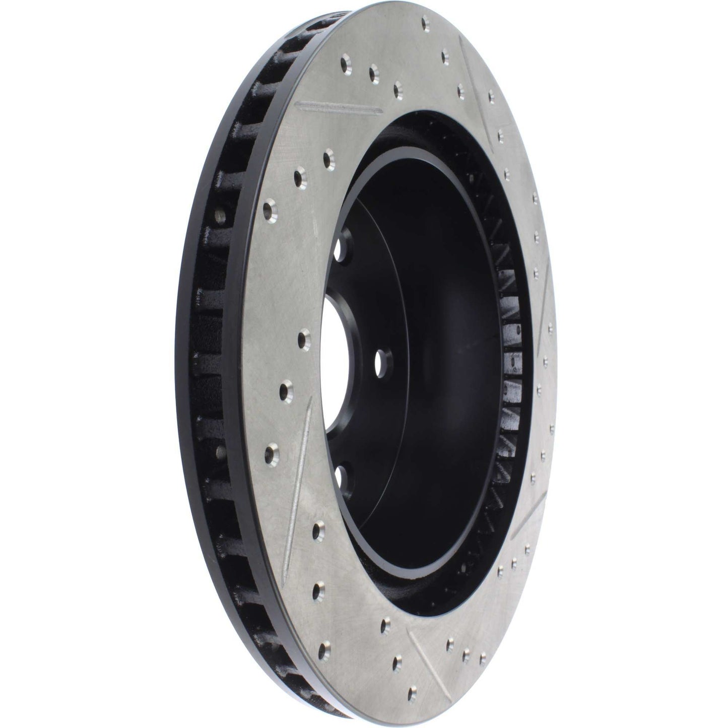 StopTech Sport Cryo Drilled/Slotted Brake Rotor; Rear Right