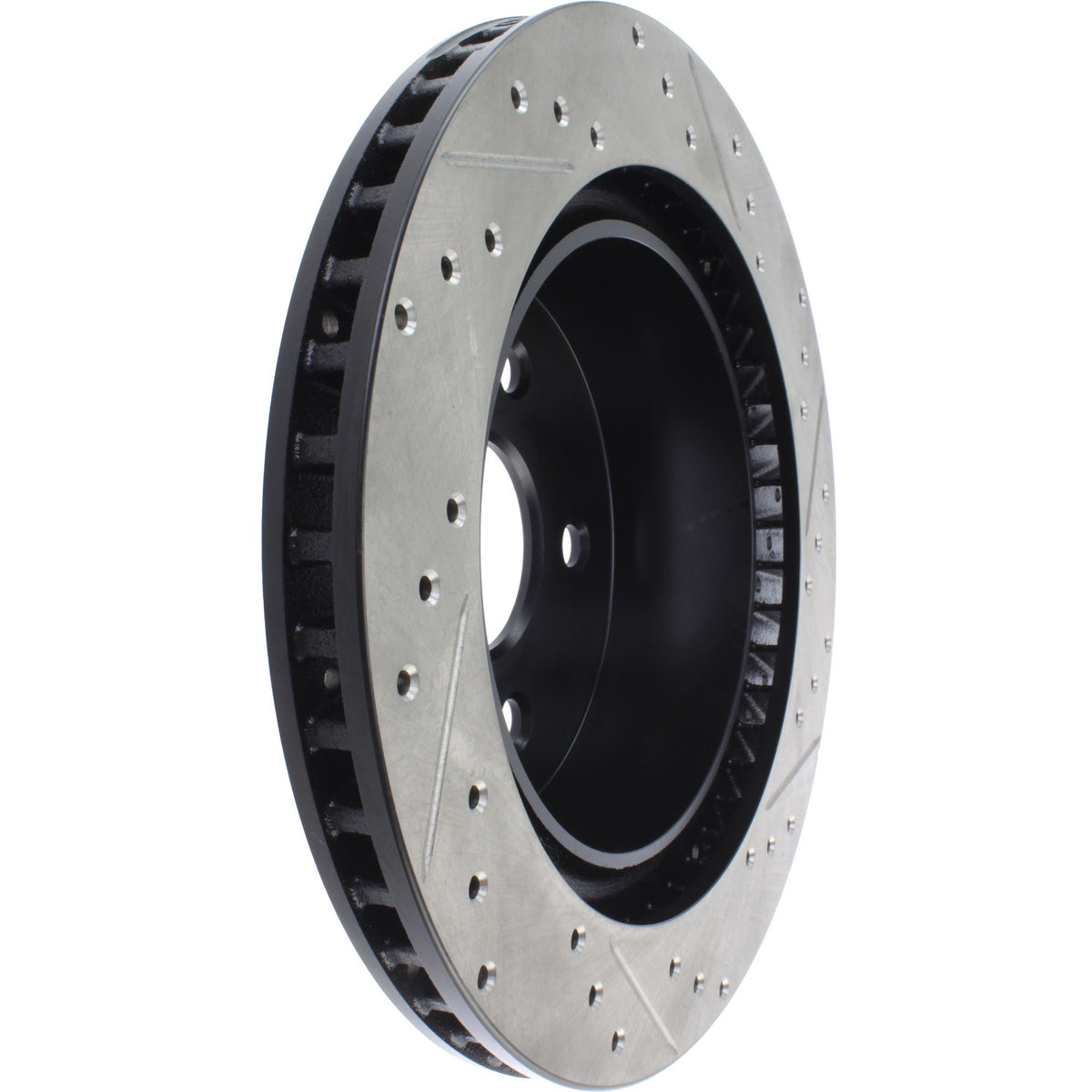 StopTech Sport Cryo Drilled/Slotted Brake Rotor; Rear Right