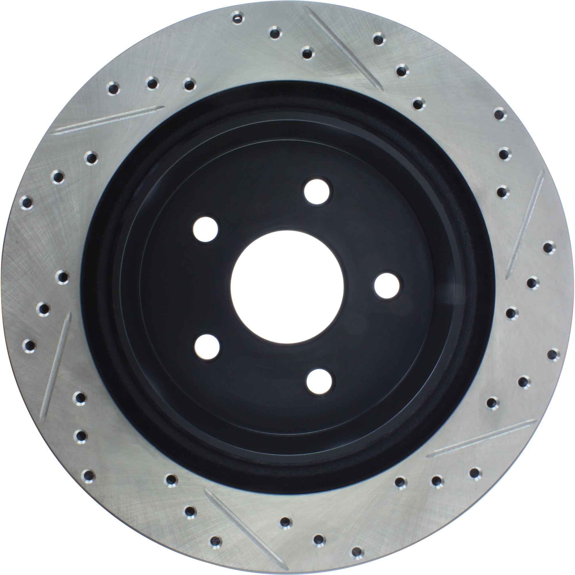 StopTech Sport Drilled/Slotted Brake Rotor; Rear Right