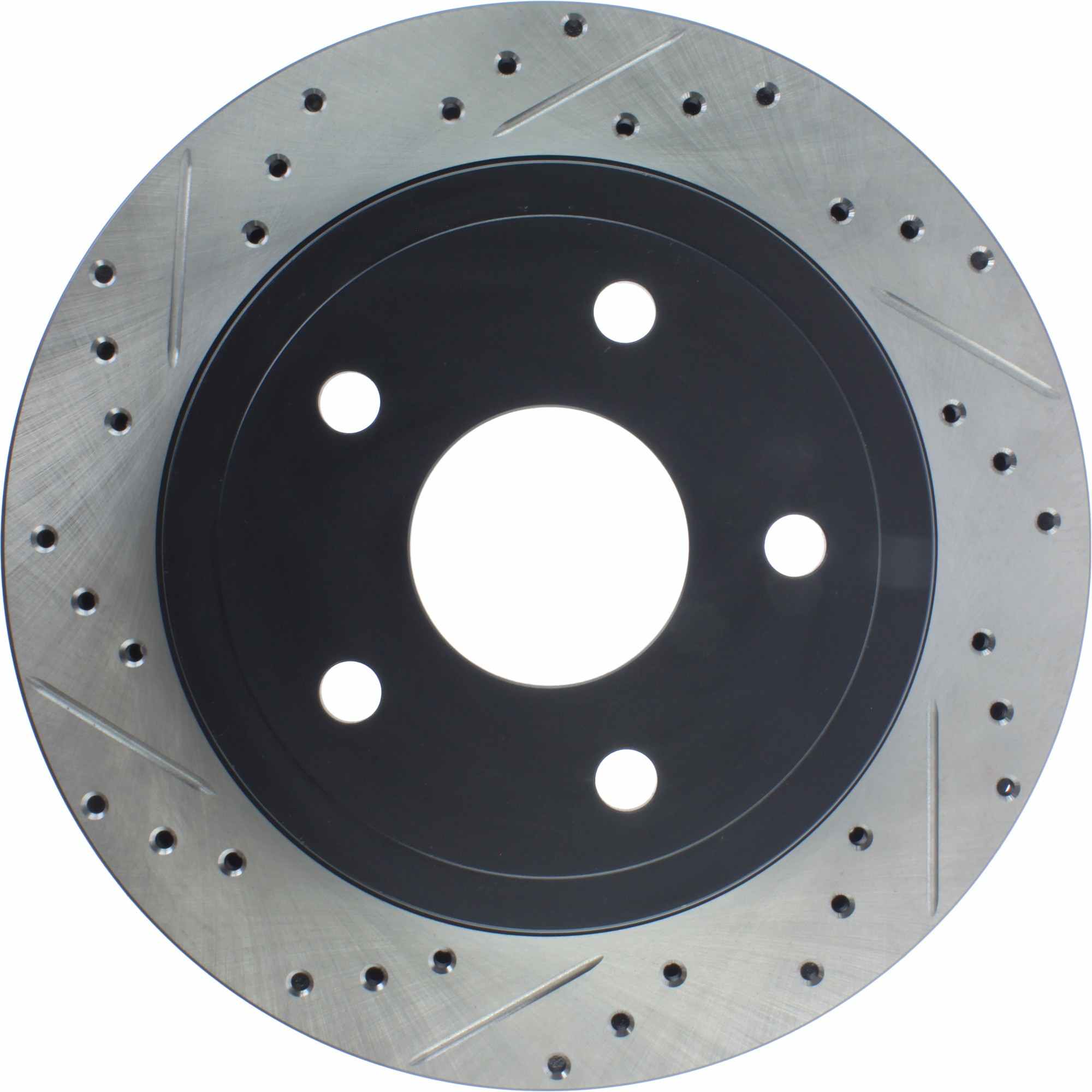 StopTech Sport Drilled/Slotted Brake Rotor; Rear Right