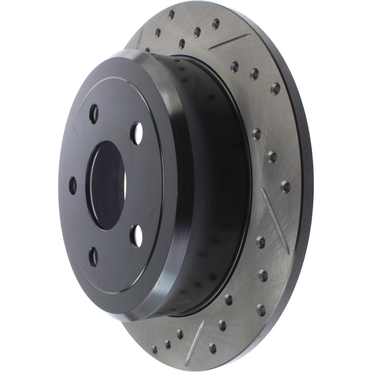 StopTech Sport Cryo Drilled/Slotted Brake Rotor; Rear Right