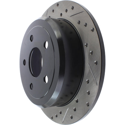 StopTech Sport Cryo Drilled/Slotted Brake Rotor; Rear Right