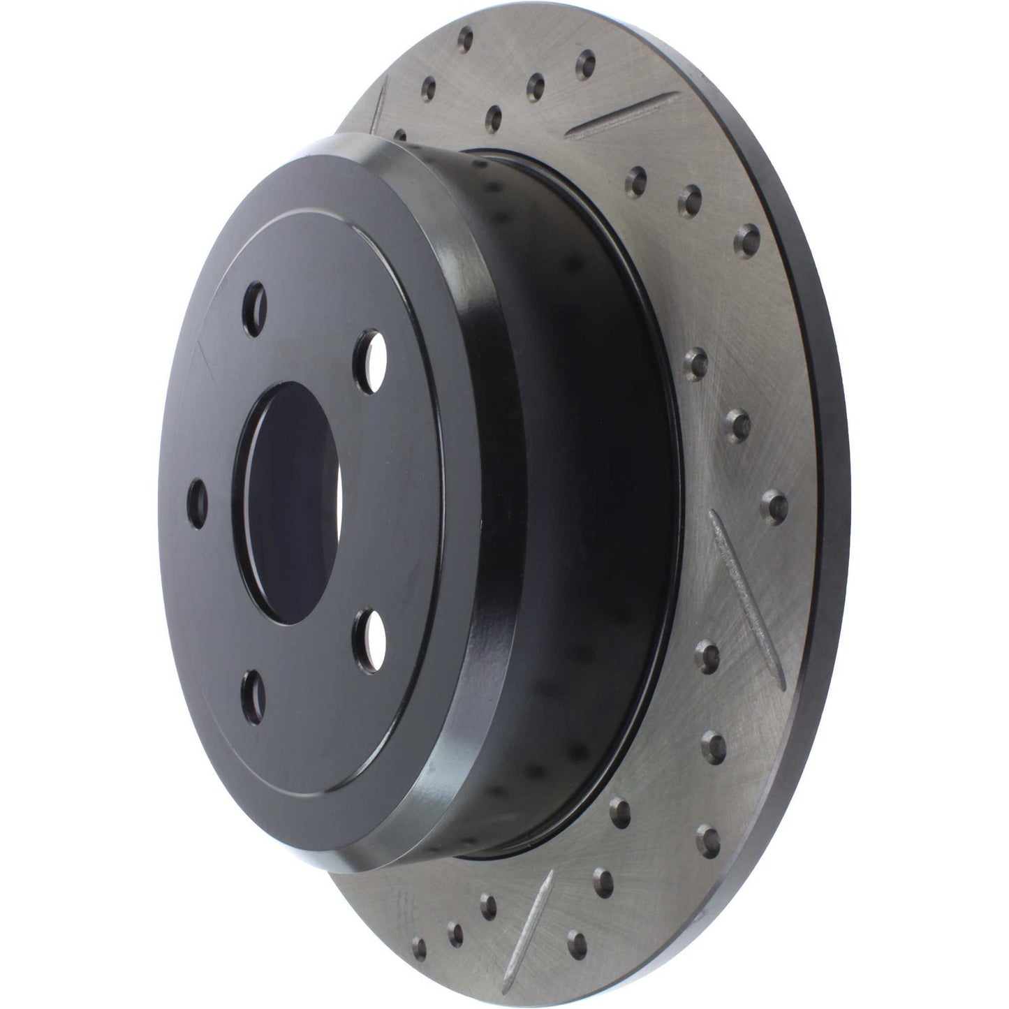 StopTech Sport Drilled/Slotted Brake Rotor; Rear Right