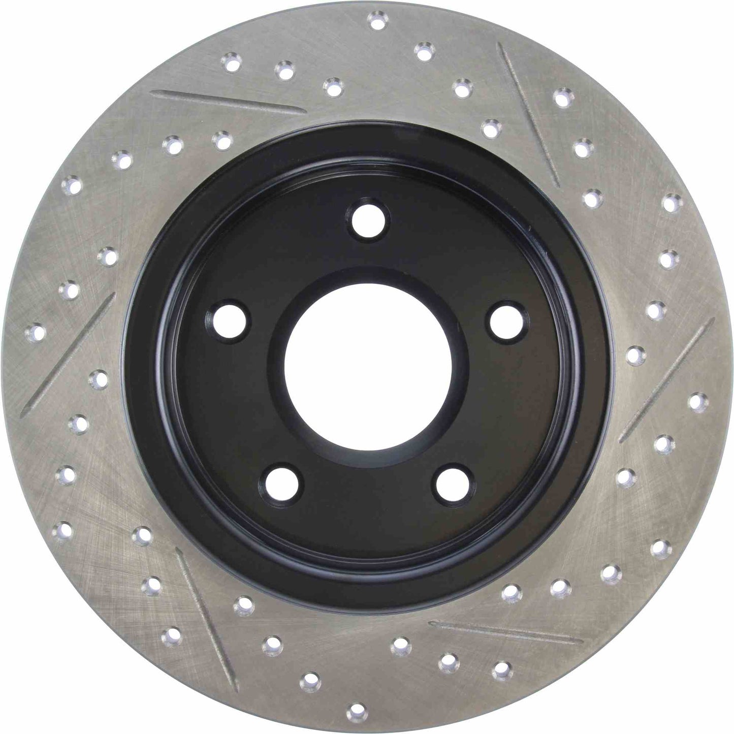 StopTech Sport Cryo Drilled/Slotted Brake Rotor; Rear Right