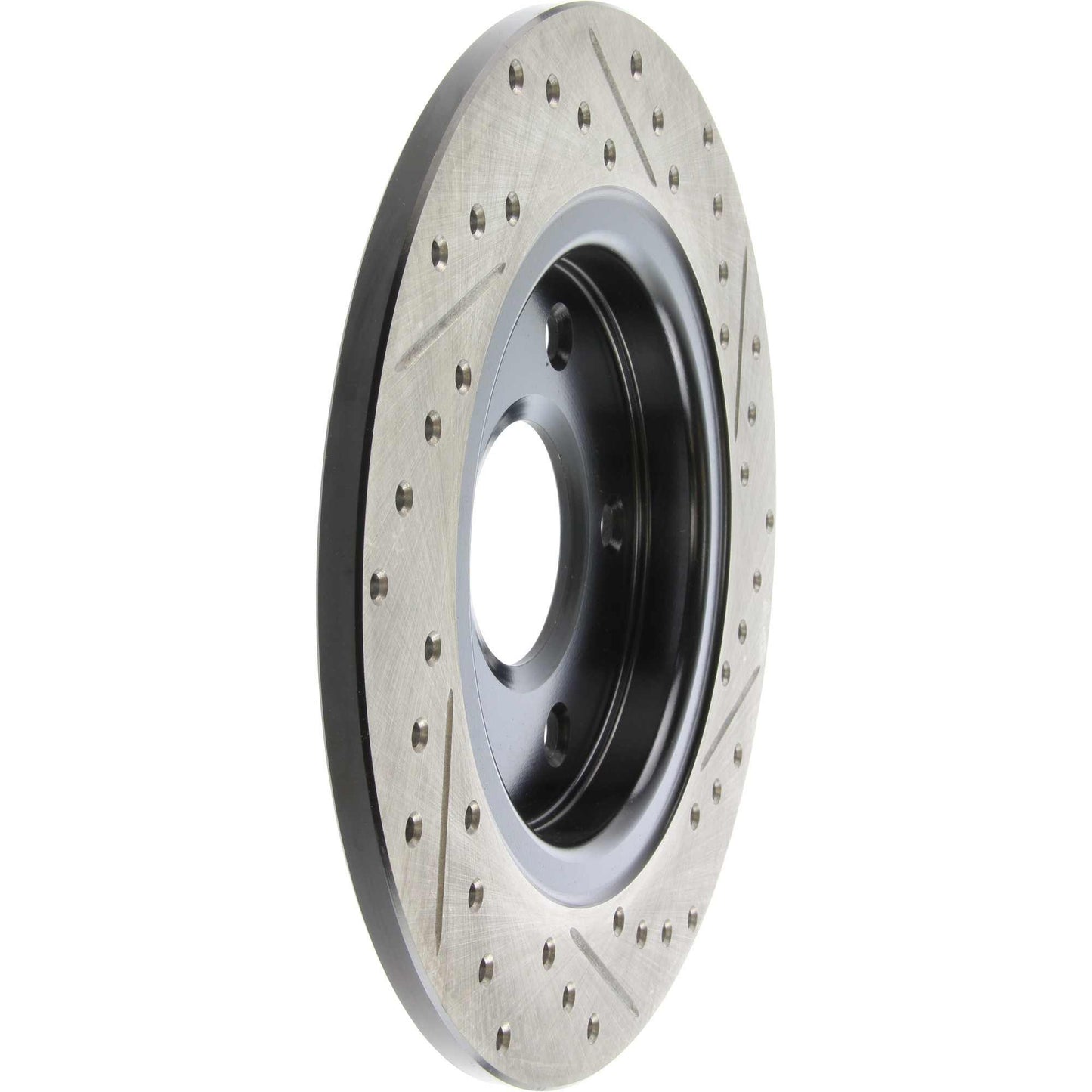 StopTech Sport Cryo Drilled/Slotted Brake Rotor; Rear Right