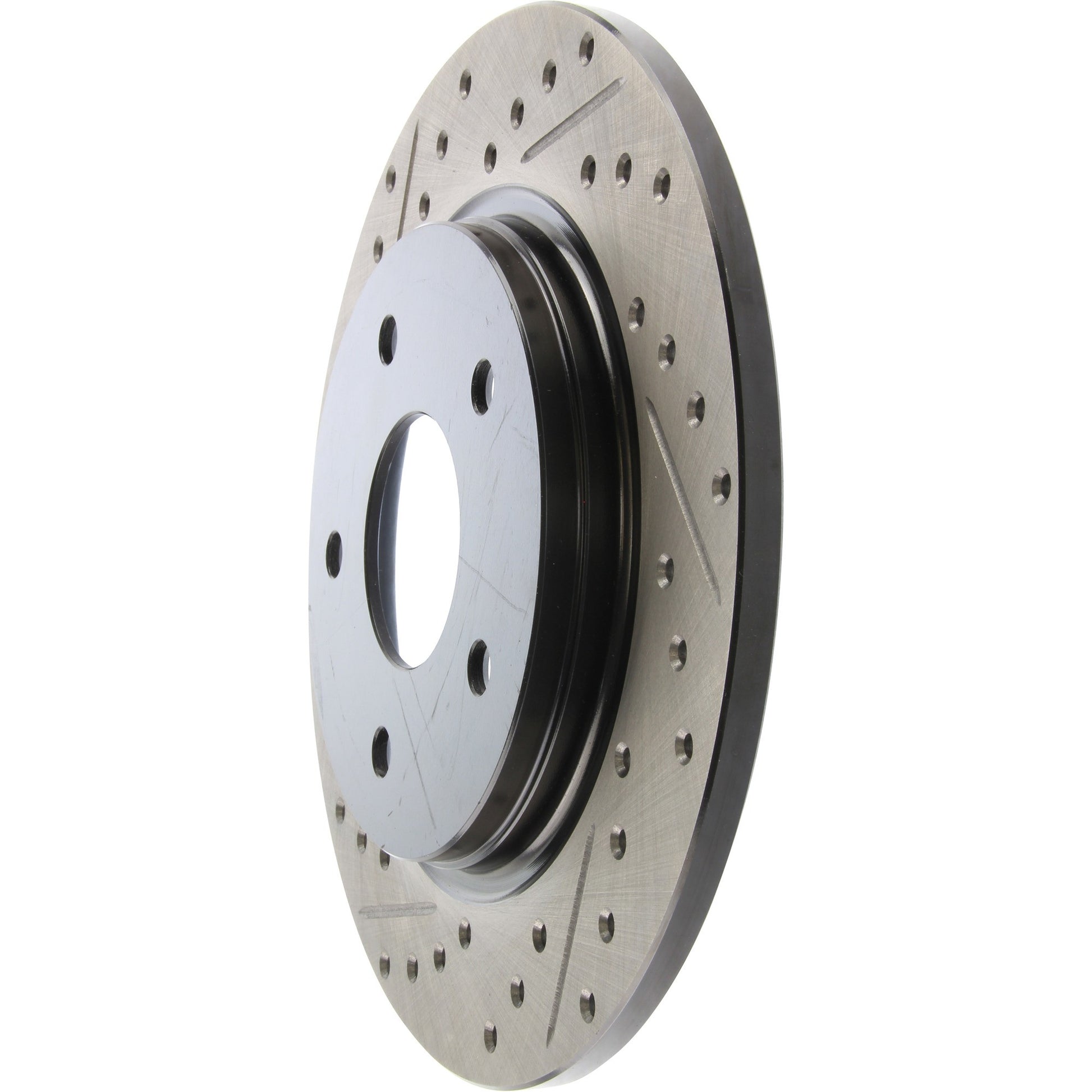 StopTech Sport Drilled/Slotted Brake Rotor; Rear Right