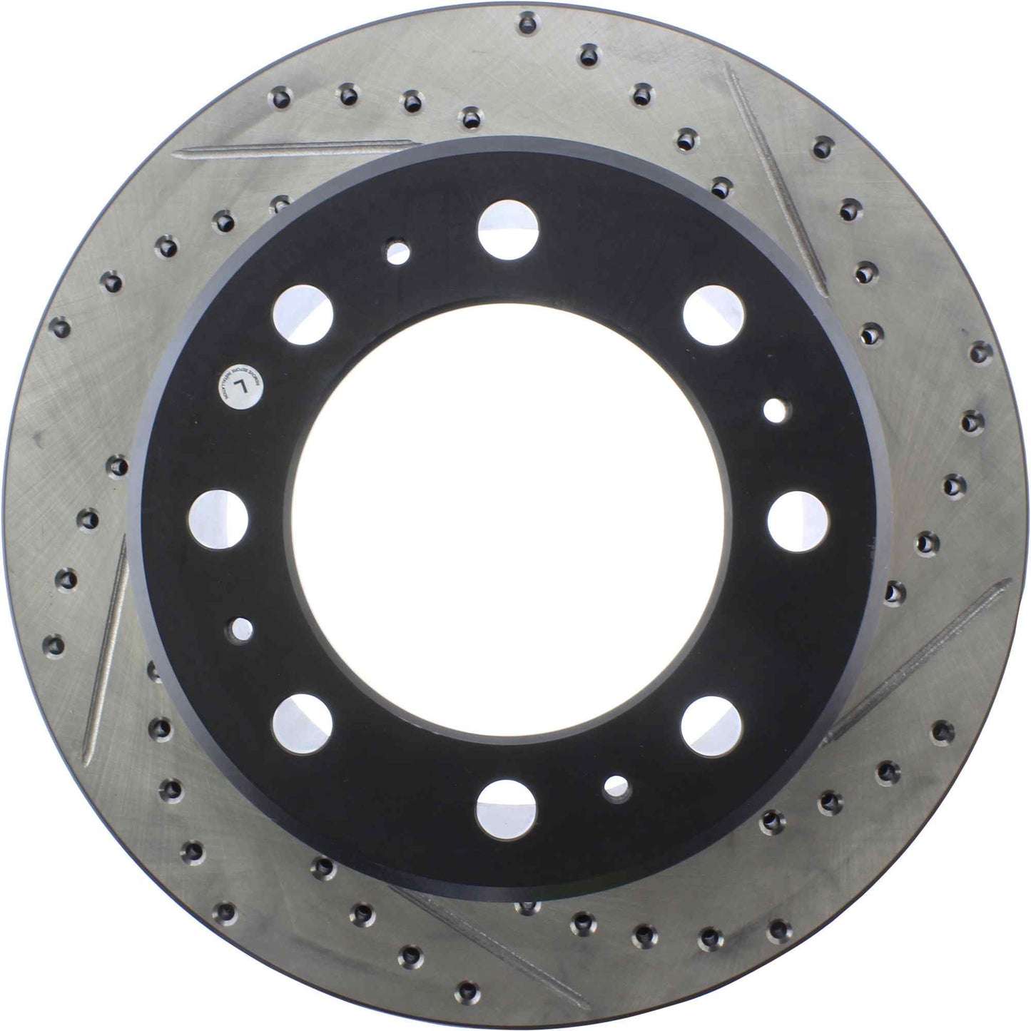 StopTech 09-18 Dodge Ram 2500 Cryo Drilled and Slotted Sport Left Rear Rotor 127.67080CL