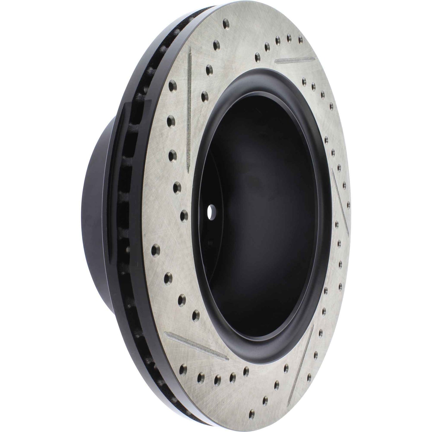 StopTech 09-18 Dodge Ram 2500 Cryo Drilled and Slotted Sport Left Rear Rotor 127.67080CL