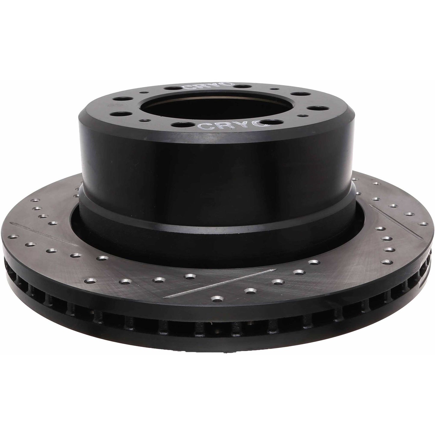 StopTech 2014 Dodge Ram 3500 Sport Slotted & Drilled Rear Right Cryo Rotor 127.67080CR