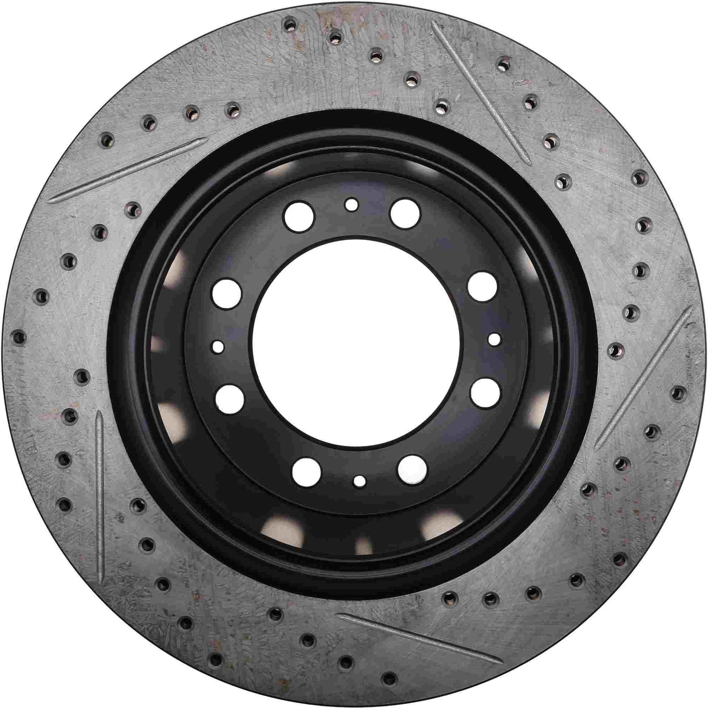 StopTech 2014 Dodge Ram 3500 Sport Slotted & Drilled Rear Right Cryo Rotor 127.67080CR