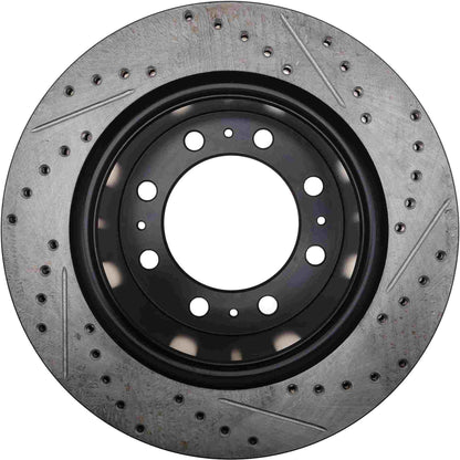 StopTech 2014 Dodge Ram 3500 Sport Slotted & Drilled Rear Right Cryo Rotor 127.67080CR