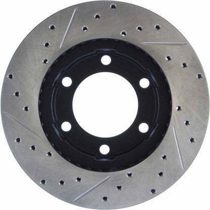 StopTech Slotted & Drilled Sport Brake Rotor 127.68000L