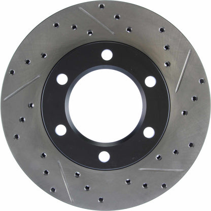 StopTech Slotted & Drilled Sport Brake Rotor 127.68000L