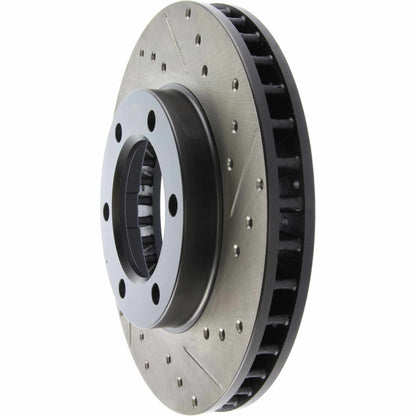 StopTech Slotted & Drilled Sport Brake Rotor 127.68000L