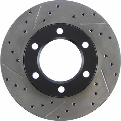 StopTech Slotted & Drilled Sport Brake Rotor 127.68000R